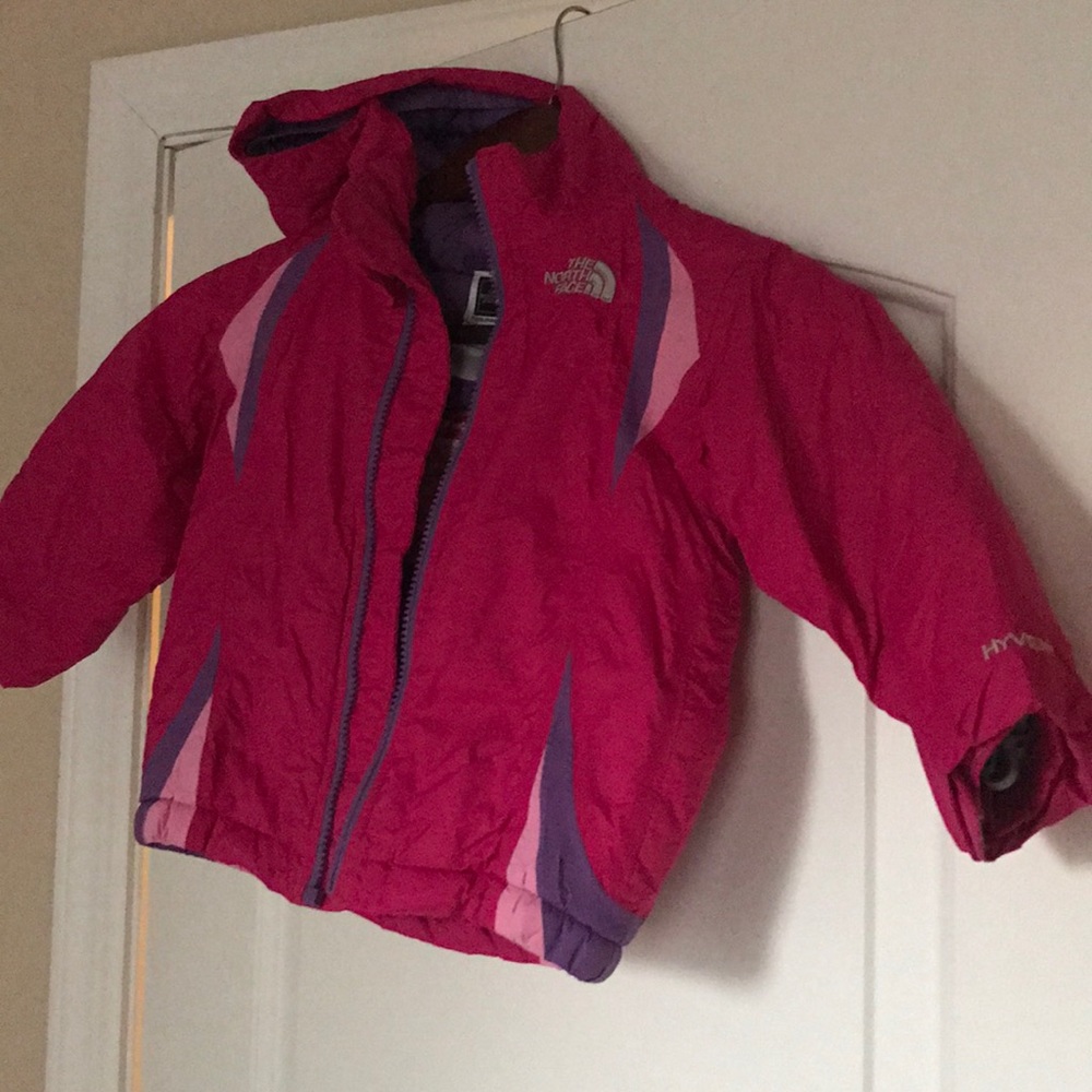 Toddler 2T North Face coat pink